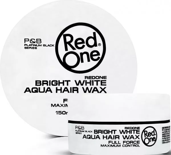 Red One 3X Aqua Hair Gel Wax 150ml - White (3 Pieces)